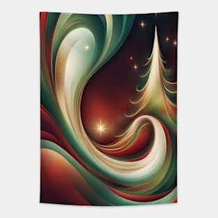 Christmas waves Tapestry