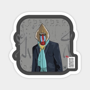 Gentlemandrill Magnet