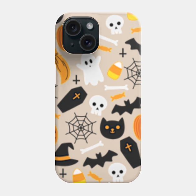 I Love Halloween Phone Case by Plan8