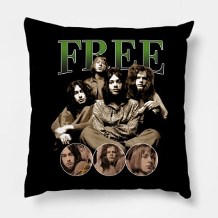 Tons of Sobs Threads Frees Band T-Shirts, Wrap Yourself in the Emotional Tapestry of Rock Pillow