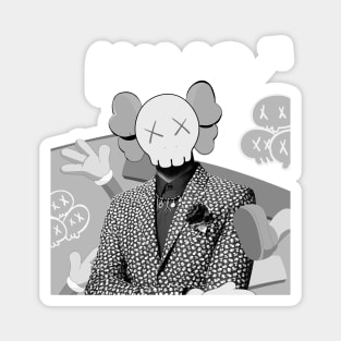 kaws fake Magnet