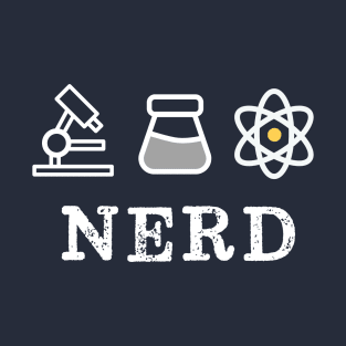 Nerd Retro Vintage Science T-Shirt