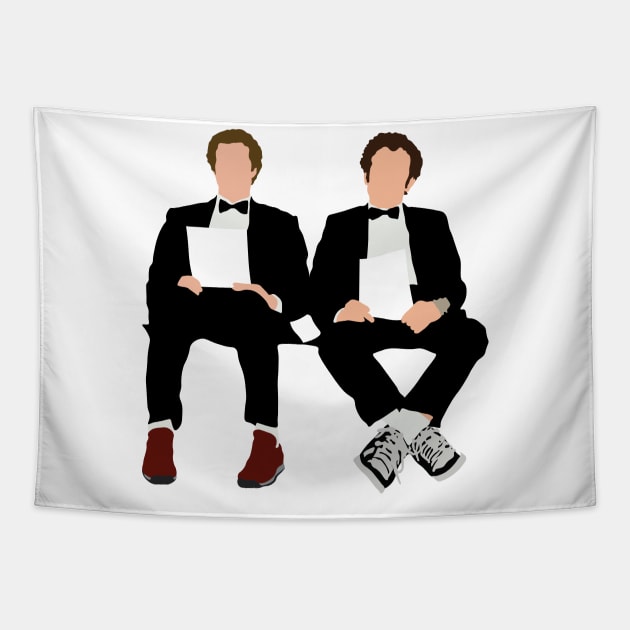 Step Brothers Tapestry by FutureSpaceDesigns