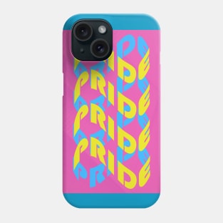 Pansexual Pride Waves Phone Case