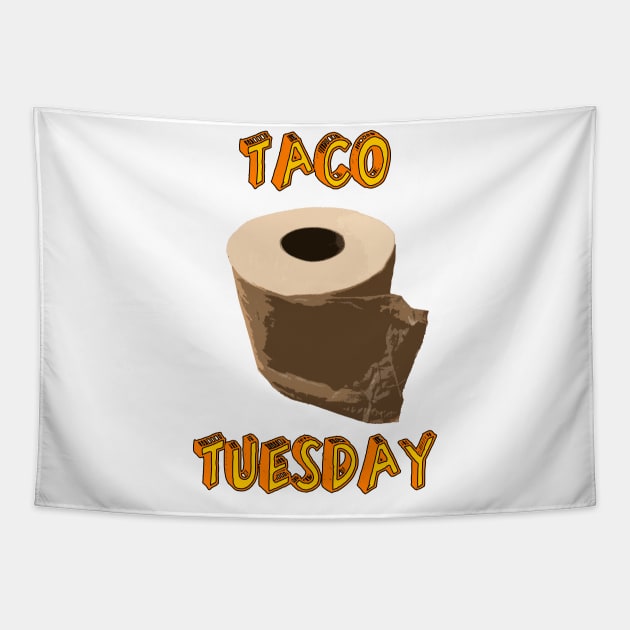 Taco Tuesday Tapestry by GoldenGear