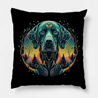 german short haired pointer se Pillow