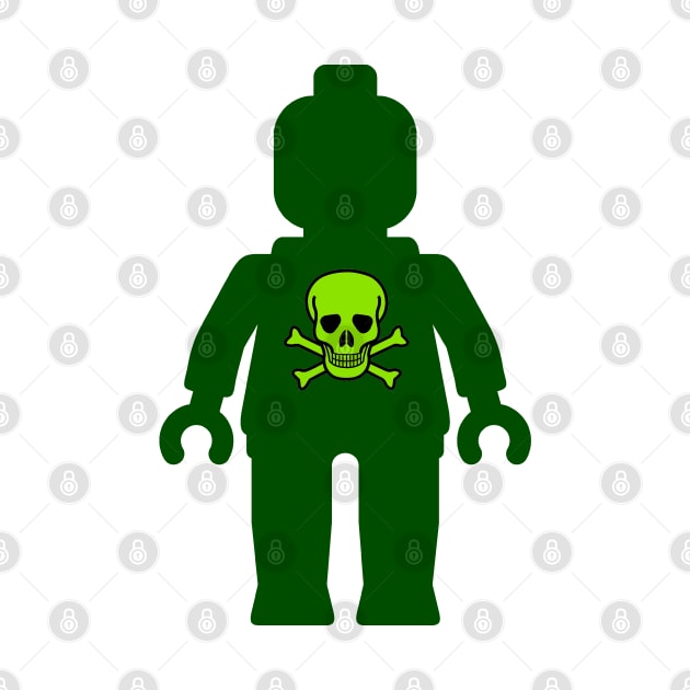 Minifig with Skull Design by ChilleeW