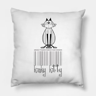 KINKY KITTY - Kinky Barcode Pillow