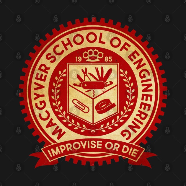 Vintage MacGyver School Of engineering by Kerambawesi