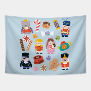 Nutcracker Ballet Tapestry