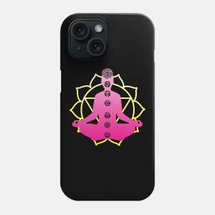 Meditation Chakras Yoga Om Zen Buddhism Phone Case