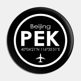 PEK, Beijing Capital International Airport Pin