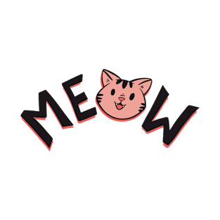 Meow Kitten Face T-Shirt