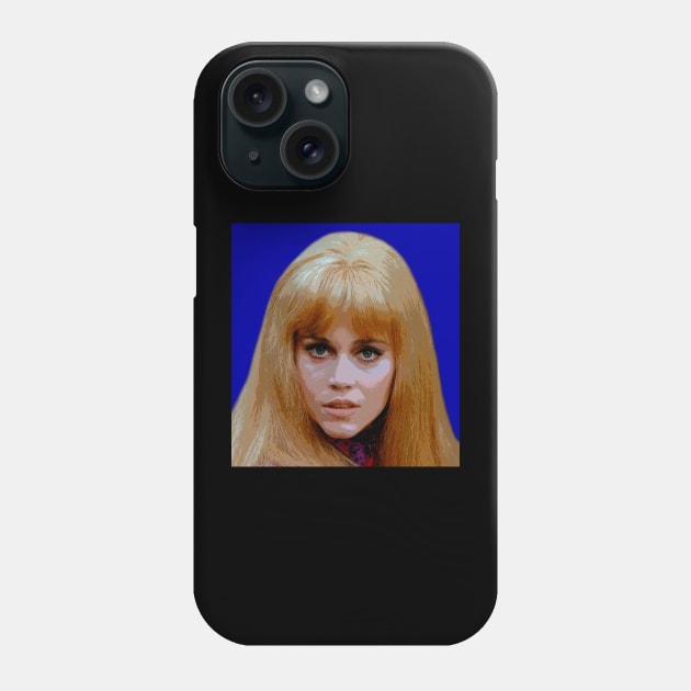 jane fonda Phone Case by oryan80