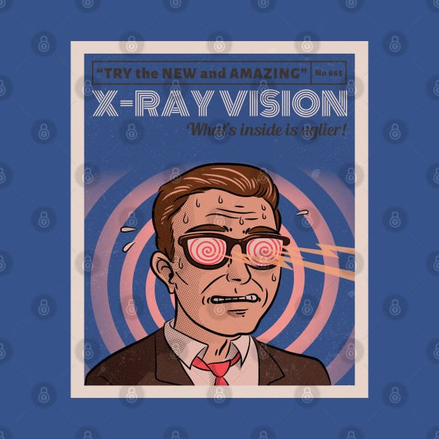 Funny Vintage "X-Ray Vision: What's Inside Is Uglier!" 50s Parody by TOXiK TWINS