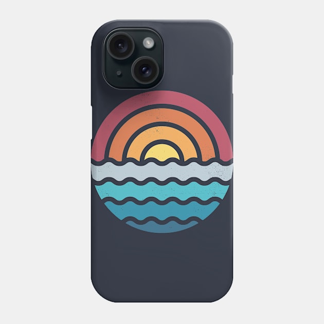 Out to sea Phone Case by heavyhand