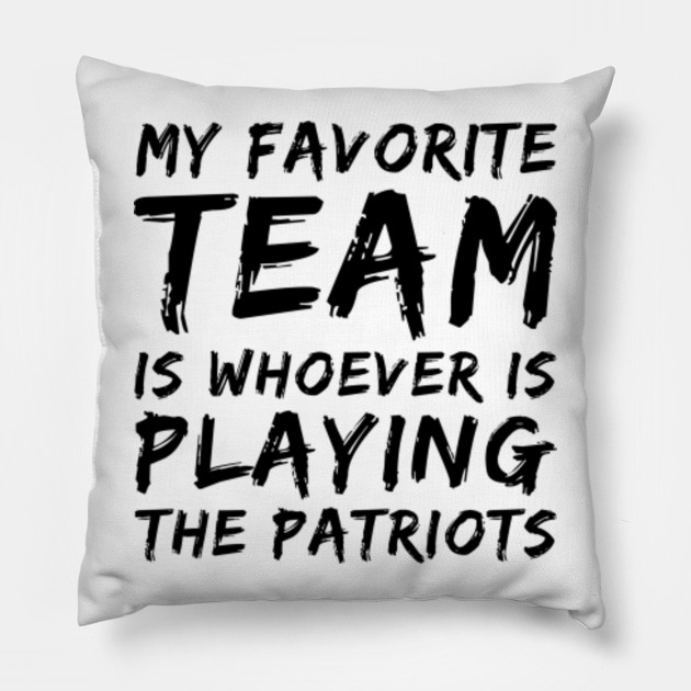 patriots pillow