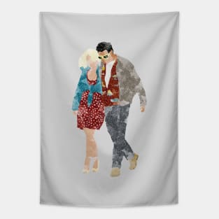 True Romance watercolour Tapestry