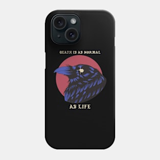 Raven Crow Death Phone Case