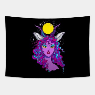 Bride of Cernunnos (Goddess) Tapestry