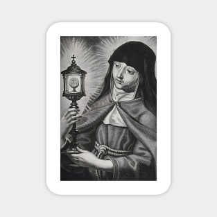 St Clare of Assisi Italian Catholic Saint Clare of Assisi Magnet