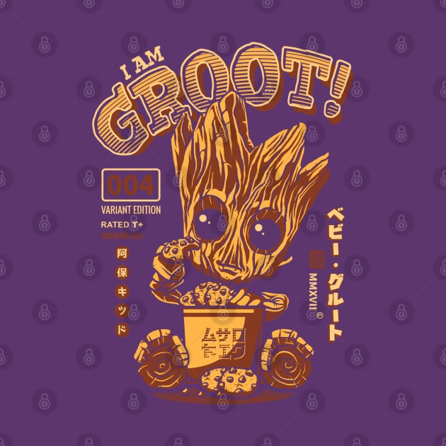 Cute Baby Groot! by Aho Kid