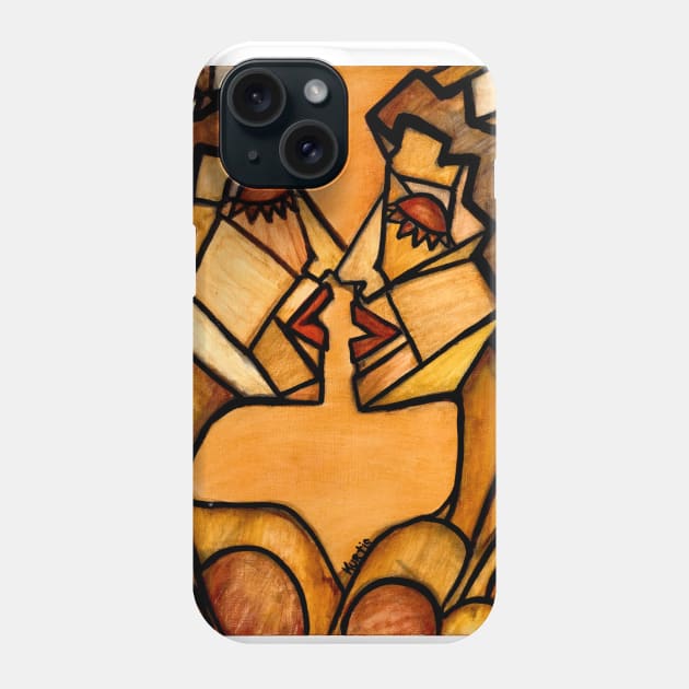 First Kiss Phone Case by Kurtcmo