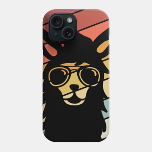 Lama retro summer design Phone Case