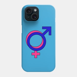 Male and Female Symbols overlaid Phone Case