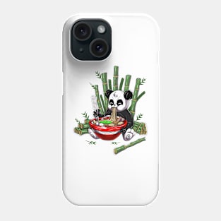 Panda Ramen Phone Case