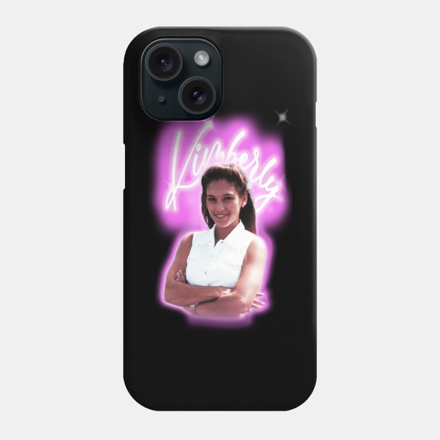 Kimberly (Pink Ranger) Airbrush Phone Case by rinimalodesign