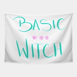 Basic Witch - Teal & Pink Tapestry