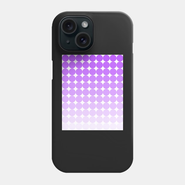 Purple Gradient Dots Phone Case by LaurenPatrick