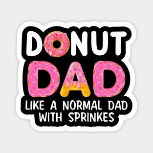 Donut Dad Definition Magnet