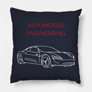 automotive engineering, car mechanic best design Pillow