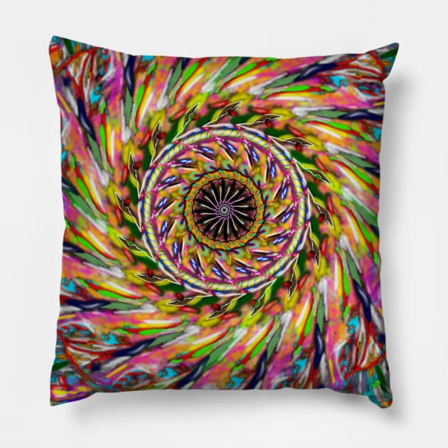 Collide-uh scope Pillow by As We Decay