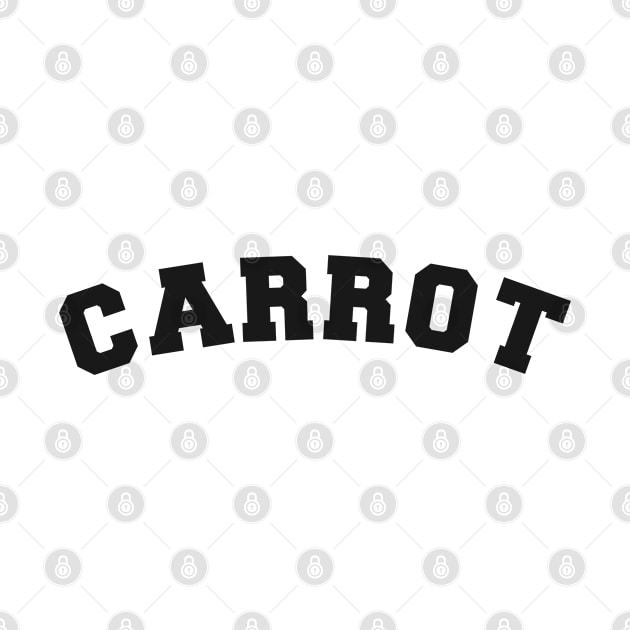 Carrot funny vegan statement by SerenityByAlex