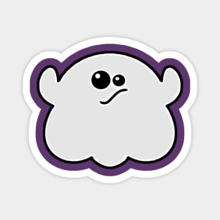 👻 Grumbly Ghost Magnet