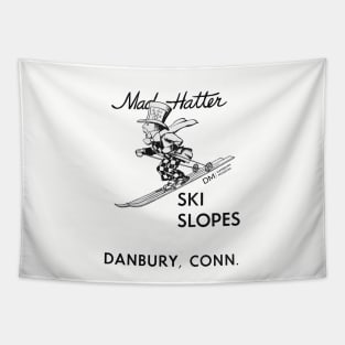 Mad Hatter Ski Slopes Tapestry