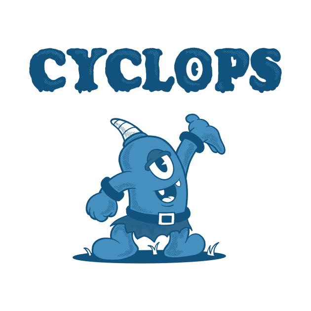 Cyclops Cartoon by Hell Design