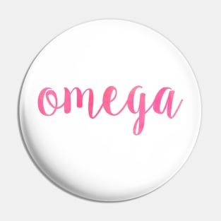 Omega Pink Pin