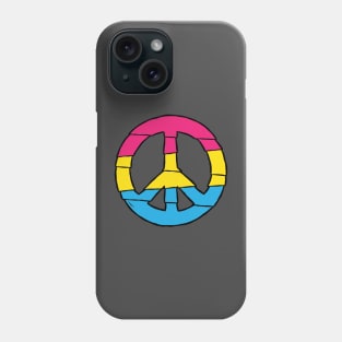 peace (pansexual) Phone Case