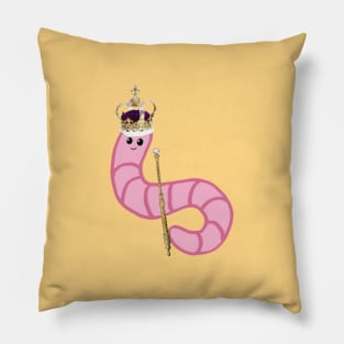 worm (king) Pillow