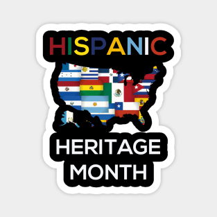 Hispanic Heritage Month Shirt Magnet