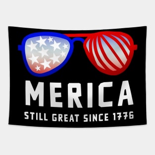 Merica 4th of July Shades Design 2 Tapestry