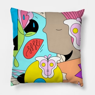 Moth palace Pillow