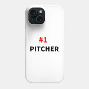 Number one pitcher Phone Case