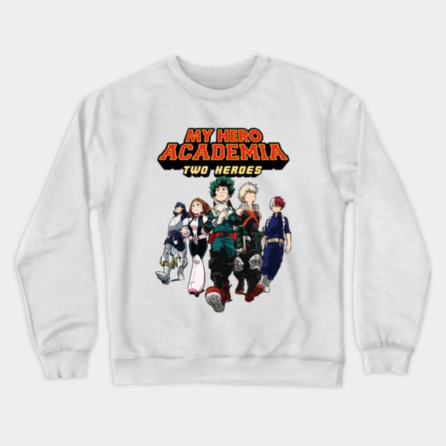 my hero academia crewneck