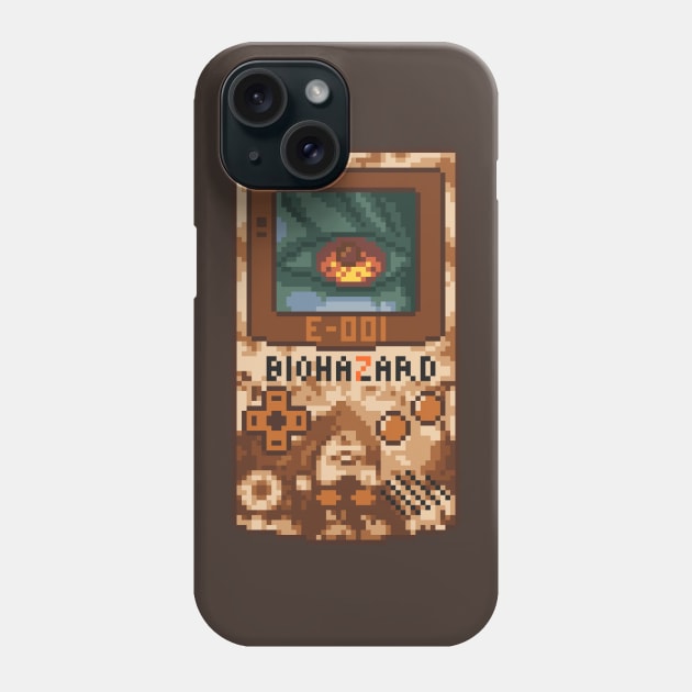 Resident Evil 7 Handheld Pixel Art Phone Case by AlleenasPixels