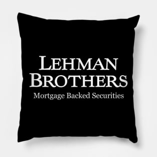 Lehman Brothers - Mortgage Backed Securities Pillow